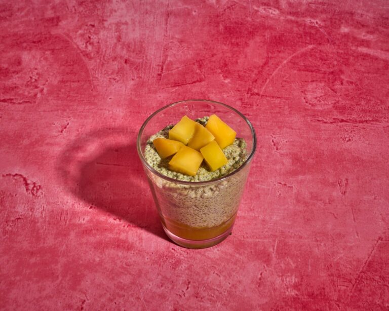 chia coco mangue matcha